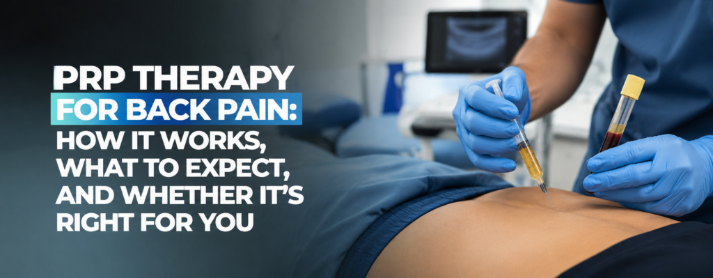 PRP Therapy for Back Pain How It Works, What to Expect, and Whether It's Right for You