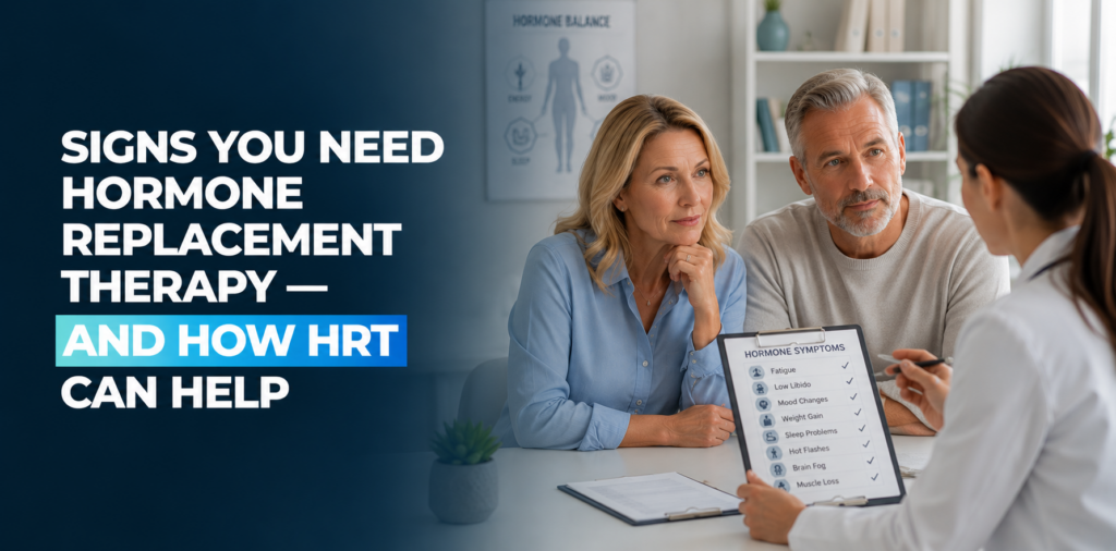 Signs You Need Hormone Replacement Therapy HRT Near Me